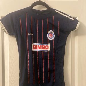 Tops | Navy Blue Chivas Womens Jersey 